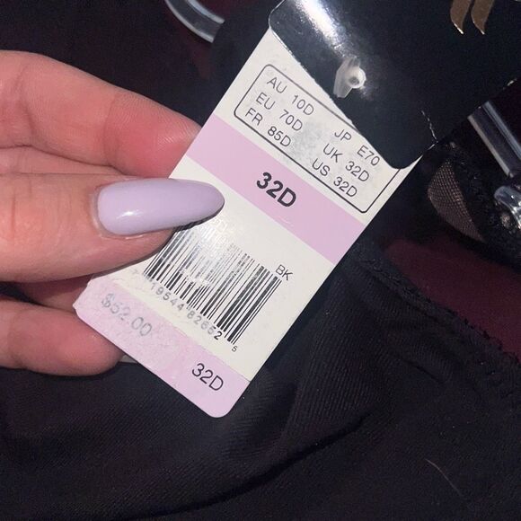 WACOAL NWT Body by Wacoal Racerback Underwire Bra Front Close Size 32D - Picture 4 of 4